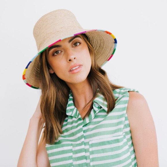 Sunshine Tienda Erica Palm Bucket Hat size M/L - Picture 2 of 4